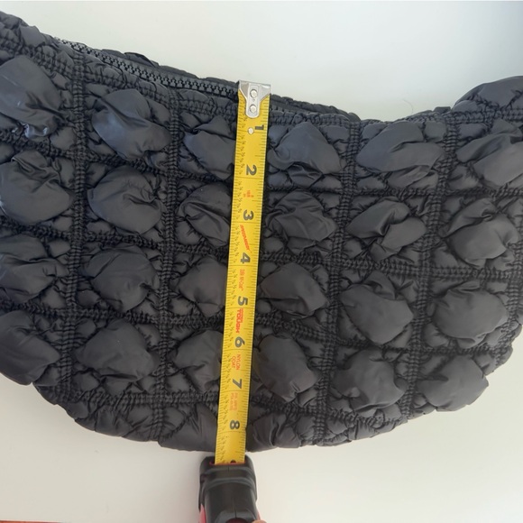 Black Crossbody Shoulder Bag Adjustable Strap - Picture 11 of 12